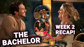 The Bachelor Week 2 RECAP: Joey & Daisy Make a Strong Connection, Lauren Self Eliminates!