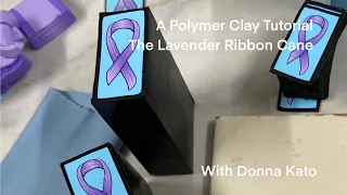 A Polymer Clay Tutorial: The Lavender Ribbon Cane