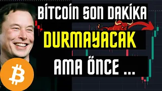 BİTCOİN SON DAKİKA DEMEDİ DEME DURMAYACAK ! - BTC ANALİZ #BİTCOİN #ALTCOİN