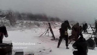 16 лютого близько 12 години дня терористи з важкого озброєння обстріляли Донецьк
