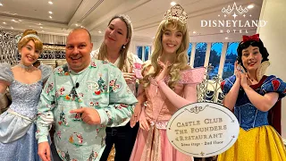 UN PETIT DEJEUNER ROYAL AU CASTLE CLUB LOUNGE AU DISNEYLAND HOTEL A DISNEYLAND PARIS