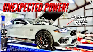 My 2021 Mach 1 ESS Supercharged Mustang made WAY MORE POWER THAN EXPECTED!