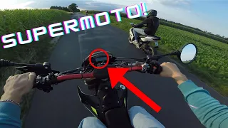 Kurz Motorrad Fahrer geworden.