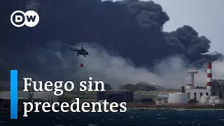 Se magnifica el incendio en Cuba