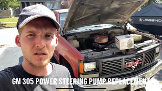 GM 305 Power Steering Pump Replacement