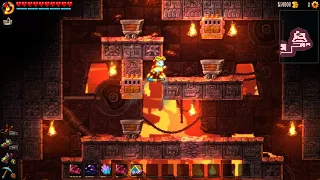 Steamworld Dig 2 - How to solved Minecart Madness Puzzle