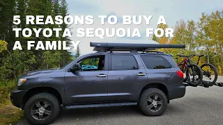 Top 5 Reasons we Love our Toyota Sequoia as a Family