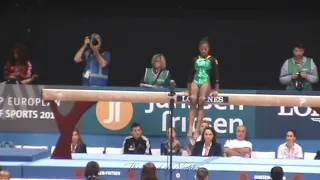 Ayana LEE (JAM) beam - 2013 Antwerp worlds Qualifs