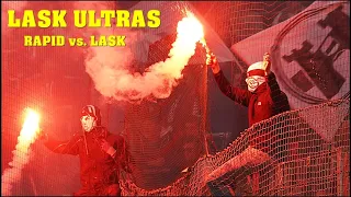 ULTRAS Linzer ASK auswärts | RAPID Wien  vs. LASK 29.10.2023