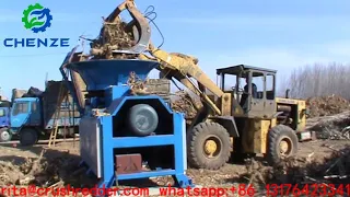 Wood Mulch Machine | Tree Stump Shredder Crusher | Biomass Power Plant Solutions