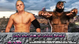 [Free Match] Isaiah Broner VS. Zach Nystrom - Absolute Intense Wrestling