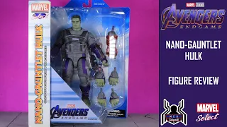 Marvel Select NANO GAUNTLET HULK Avengers Endgame Figure Review