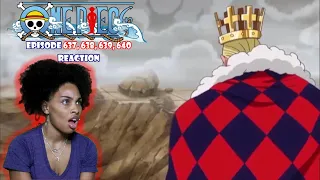 I WASN'T EXPECTING THE FIGHT TO END LIKE THIS | ONE PIECE EPISODE 637, 638, 639, 640 REACTION