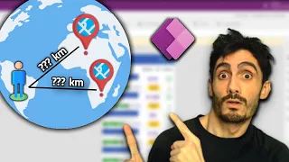 Cómo calcular distancias entre Latitudes y Longitudes en Power Apps? 🌍