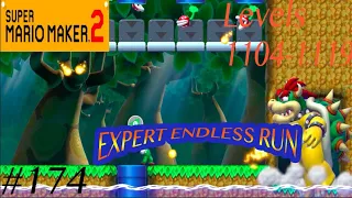 Endless Challenge #174 (Expert Difficulty) Super Mario Maker 2