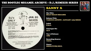 SANNY X * BILLY OCEAN MEGAMIX * D.M.C. Records 24/2 * 1985