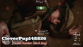 WeirdosXxXx Battlefield 1 Devil Dog Hellriegel melee Clip of the Week