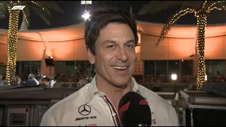 Toto Wolff on RedBull not scoring any points | Post Race Interview | Bahrain GP 2022
