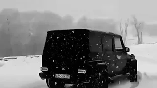 Mercedes classe G Brabus vs snow ❄️🇩🇪