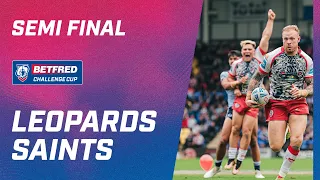 Highlights | Leigh Leopards v St Helens, 2023 Betfred Challenge Cup Semi-Final
