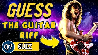 Guess the ROCK song by the GUITAR RIFF | Quiz | Trivia | Test  |@ShaunTrack