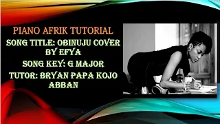 Efya - Obianuju (Cover) Falou {Piano Afrik Tutorials}