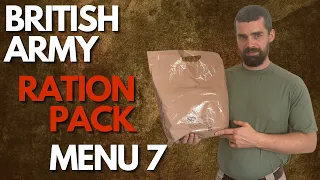 British Army 24-Hour RATION PACK | Menu 7 Vegetarian