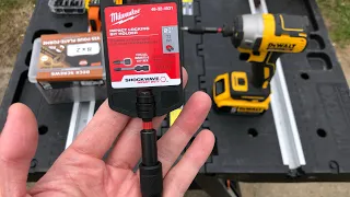 Must have tool!!! Milwaukee locking bit holder first look and test 👍