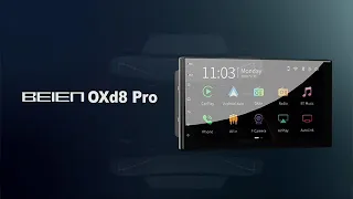 BEIEN car stereo-OXd8 pro Wireless Carplay & Android auto