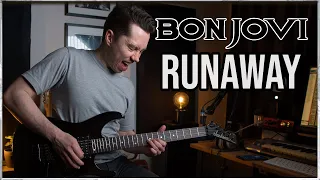 RUNAWAY - Bon Jovi | Sebastian Lindqvist Guitar Cover