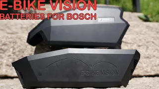 Reviewing E-Bike Vision batteries for Bosch