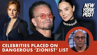 Celebrities placed on ‘Zionist’ blacklists boosts Hamas’ mission