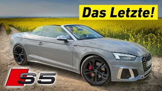 Audi S5 Cabrio B9 2023 Review & Sound – Letzter V6 Benziner im Test