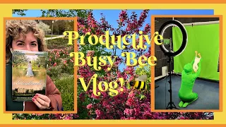 🐝Busy Bee Vlog!!!🐝 Working myself SICK!!! (Literally!) Too much grind and not enough cozy!!