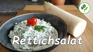 Einfachen Rettichsalat selber machen