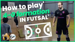 Futsal 4-0 Formation | Learn the 4-0 Futsal System Today!