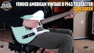 No Talking...Just Tones | Fender American Vintage II 1963 Telecaster | Surf Green