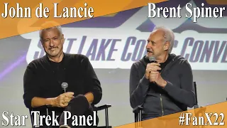 Star Trek - John de Lancie and Brent Spiner - Full Panel/Q&A - Salt Lake FanX 2022