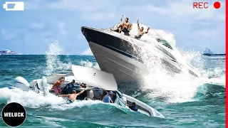 55 Shocking Moments Of Idiots In Boats Got Instant Karma | Best Of Summer !