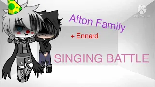 Afton Family | + Ennard | Singing Battle | Gacha Club | Lazy