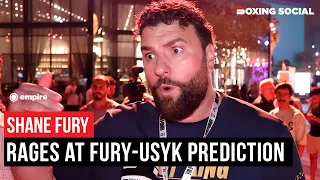 “WHERE’S HE COMING FROM?!” Shane Fury RAGES Over Tyson Fury vs. Oleksandr Usyk Prediction