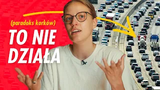 Dlaczego więcej pasów nie zmniejsza korków w miastach? 🚗