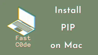 How to install PIP for Python Libraries on MAC || Fast C0de