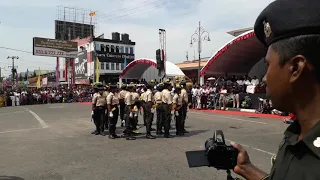 Navy cadets' girls platoon display - 72nd Independence Day Celebrations - Gampaha