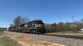 Railfanning Spartanburg SC, and Grover NC Ft. Horn show￼