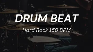 Hard Rock Drum Beat 150 BPM