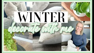COZY WINTER DECORATE WITH ME 2023 | DECORATING AFTER CHRISTMAS