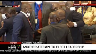 Chaos erupts at Pan African Parliament for a second day