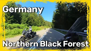 Best motorcycle roads in Germany - L564 - B500 (Black Forest north) - motorcycle touring in Europe