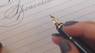 Comparison between Namiki Falcon and Spencerian (Mottishaw) modified Namiki Falcon